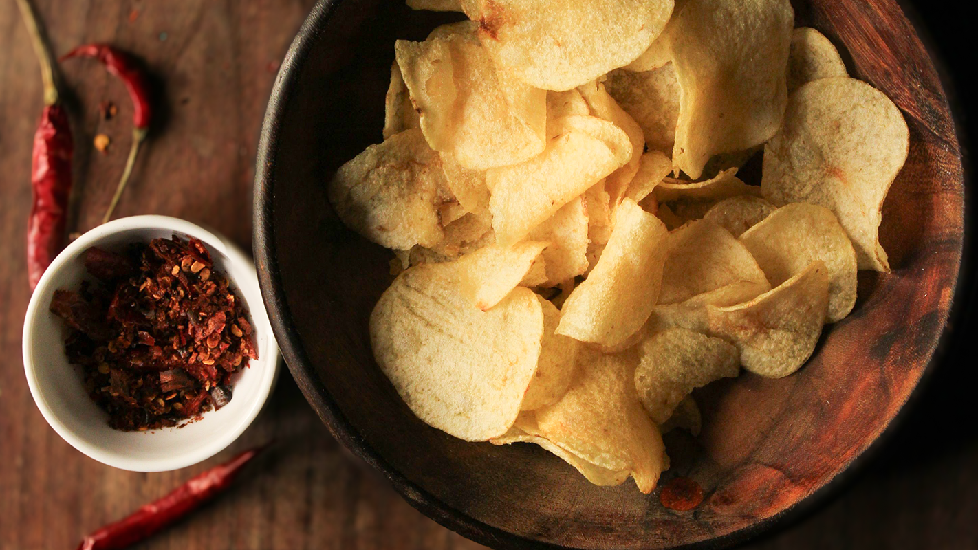 Chipsy & King ingredients and chips